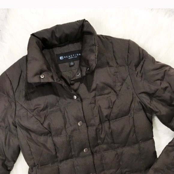 Kenneth Cole Reaction Quilted Down Puffer Jacket - Picture 2 of 8